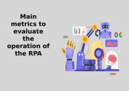 Main metrics to evaluate the operation of the RPA