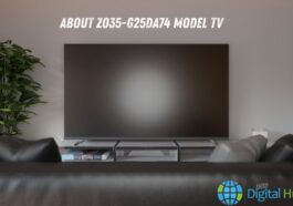About ZO35-G25DA74 Model TV