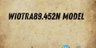 wiotra89.452n model