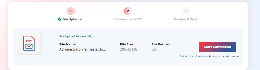 Start Conversion